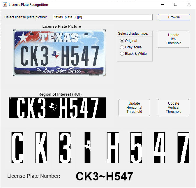 License Plate Recognition App